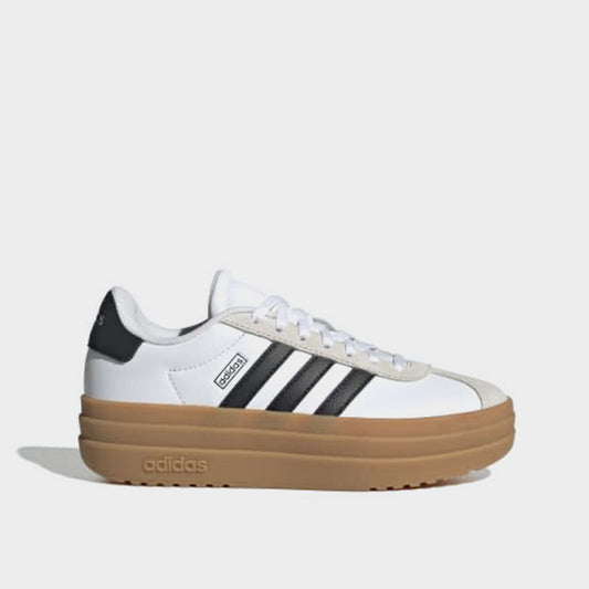 ADIDAS WOMENS VL Court Bold Sneakers WHITE