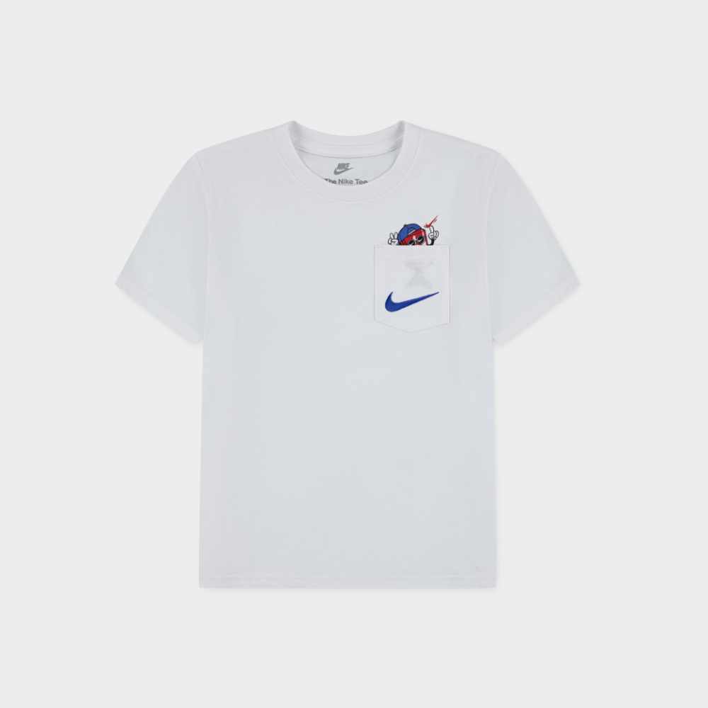 Nike Kids Peace Boxy Tee White