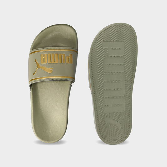 Puma Womens Poolcat Slides Green