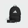 Adidas Unisex Classic With Pencil Case Backpack Black