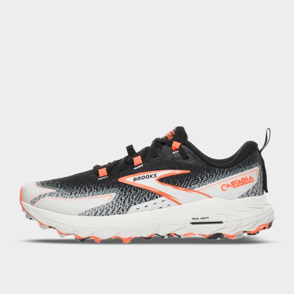 Brooks Womens Cascadia 18 Trail Running Shoes Black