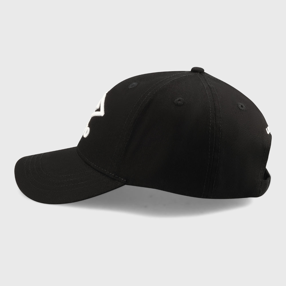 Umbro Unisex Embroidery Diamond Peak Cap Black