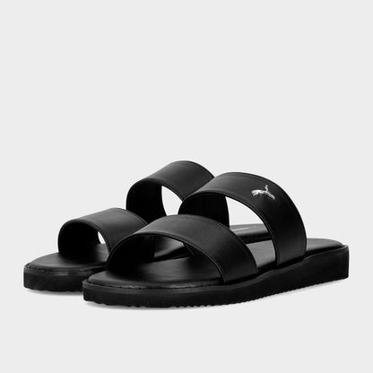 Puma Womens Gracecat Double Strap Sandals Black