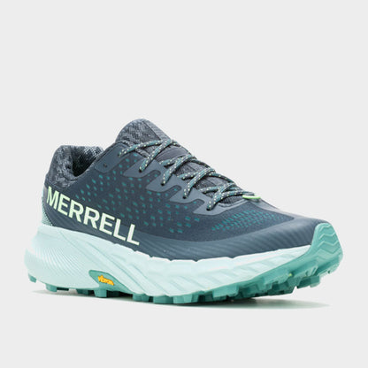 Merrell Mens Agility Peak 5 Trail Running Shoes Green