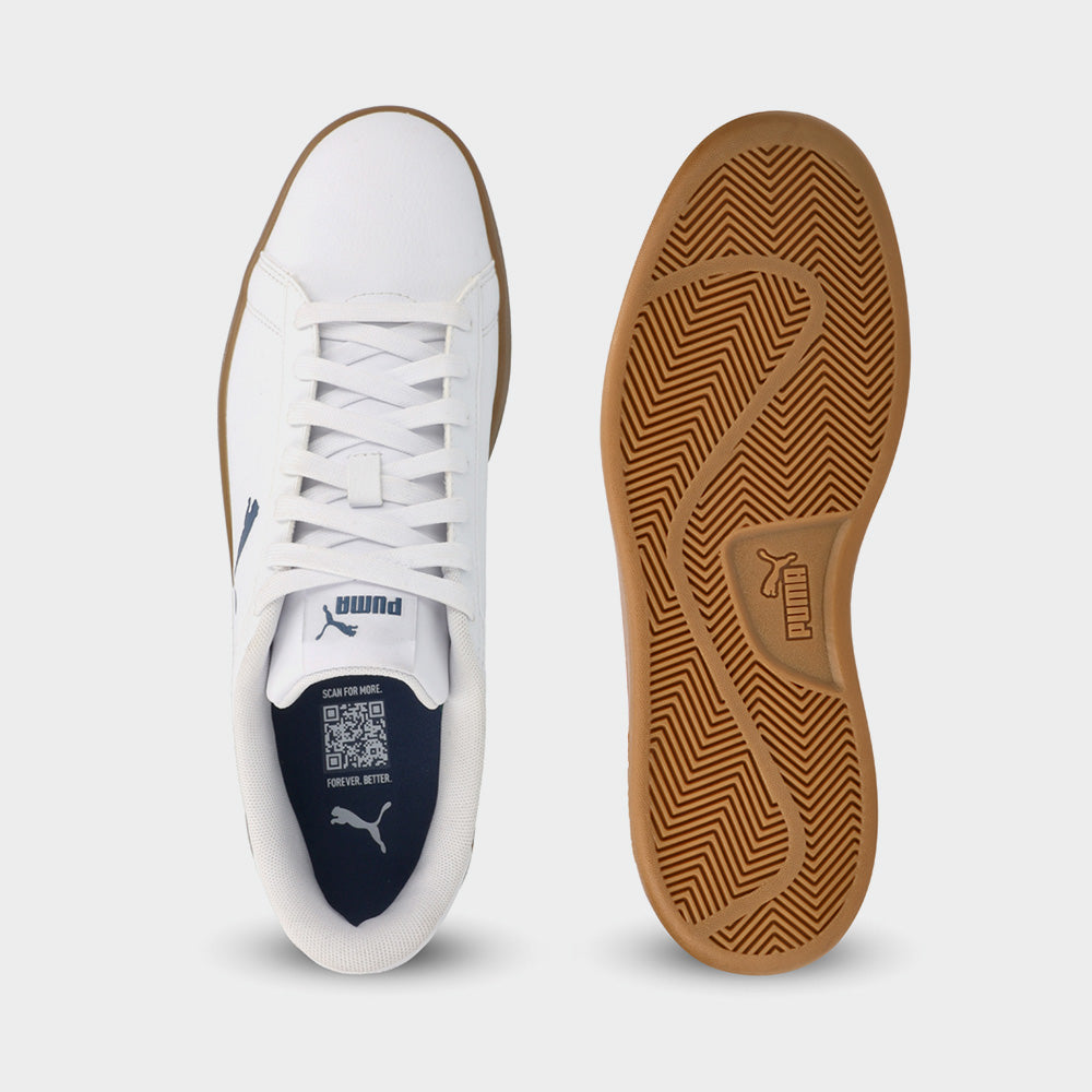Puma Youth Smash Buck Cat Sneakers White