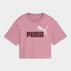 PUMA WOMENS Essential Logo Tee PINK