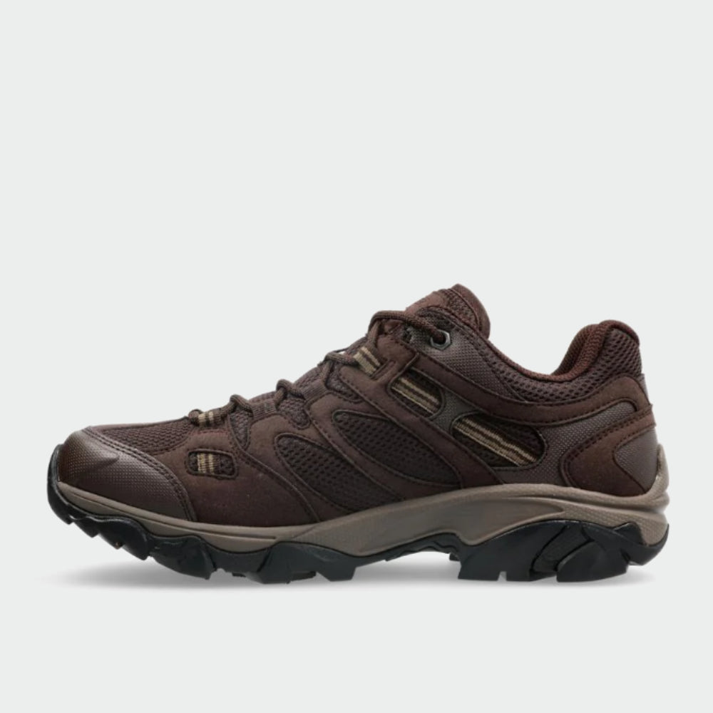 Hi-Tec Mens Ravus Vent Lite Low WP Hiking Shoes Brown