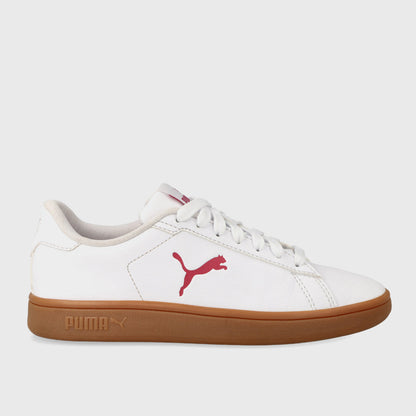 Puma Womens Smash 3.0 Cat Sneakers White