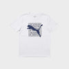 Puma Mens Graphic Wording Tee White