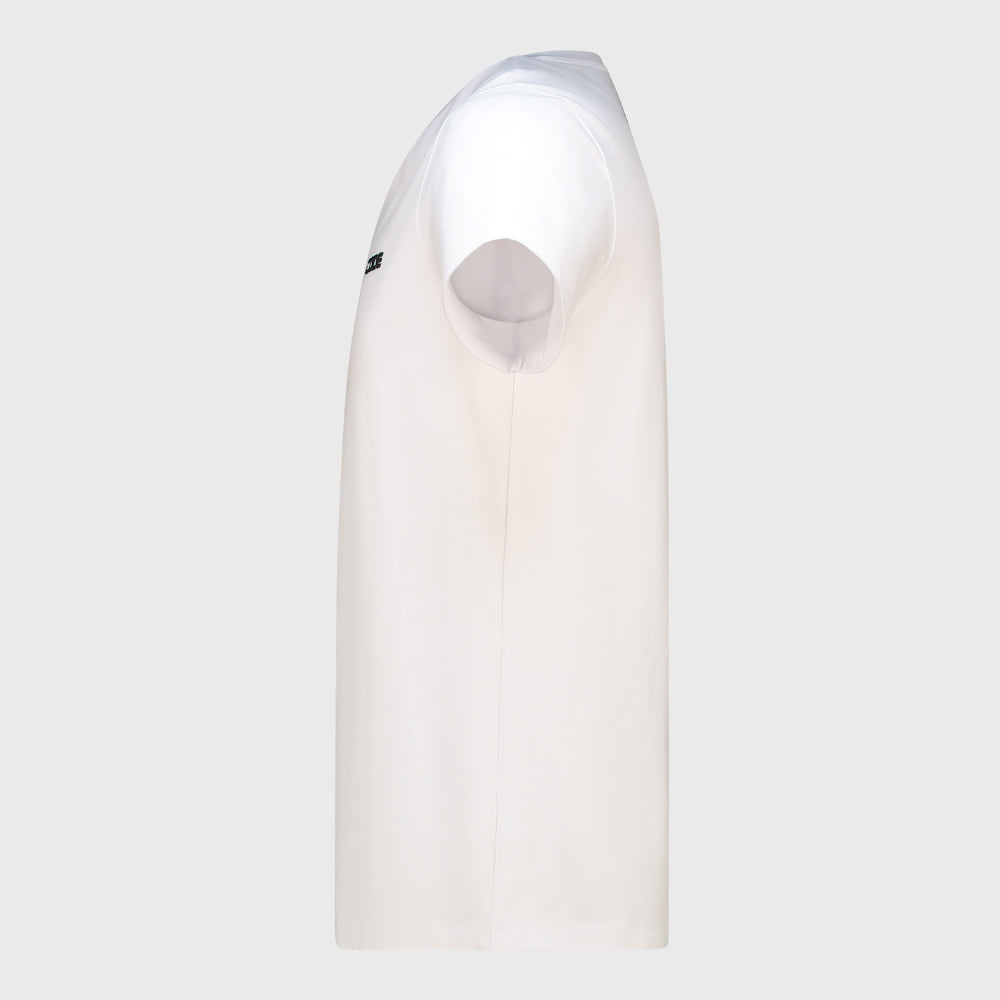 Code Mens V-Neck Tee White