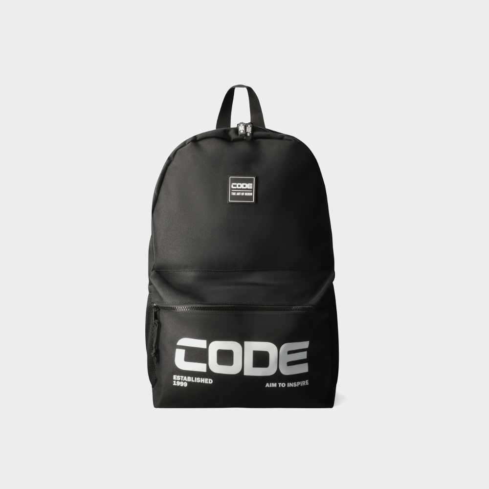 Code 2 Tone Backpack Black