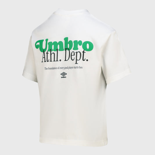 Umbro Boys Boxy Graphic Tee White