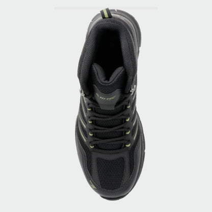Hi-Tec Mens Grand Canaria Mid Outdoor Shoes Black
