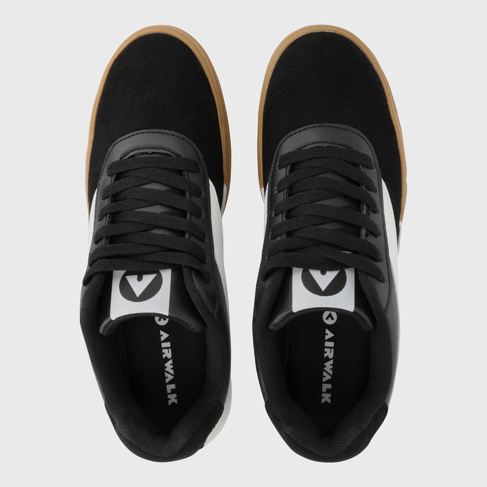 Airwalk Mens Kaos Sneakers Black