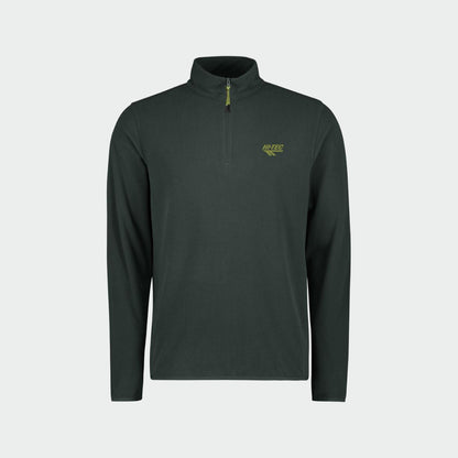 Hi-Tec Mens Mens Tech Quarter Zip Green