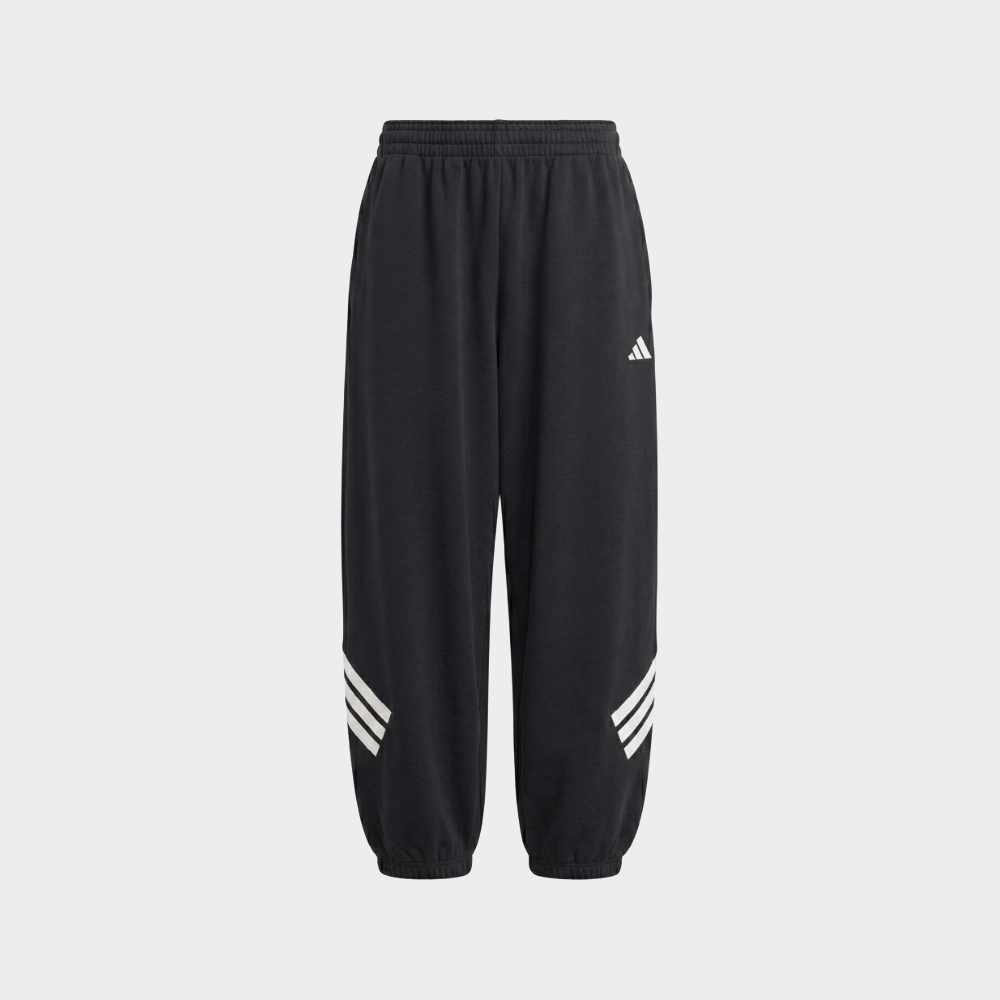 Adidas Womens Future Icons 3 Stripes Trackpants Black