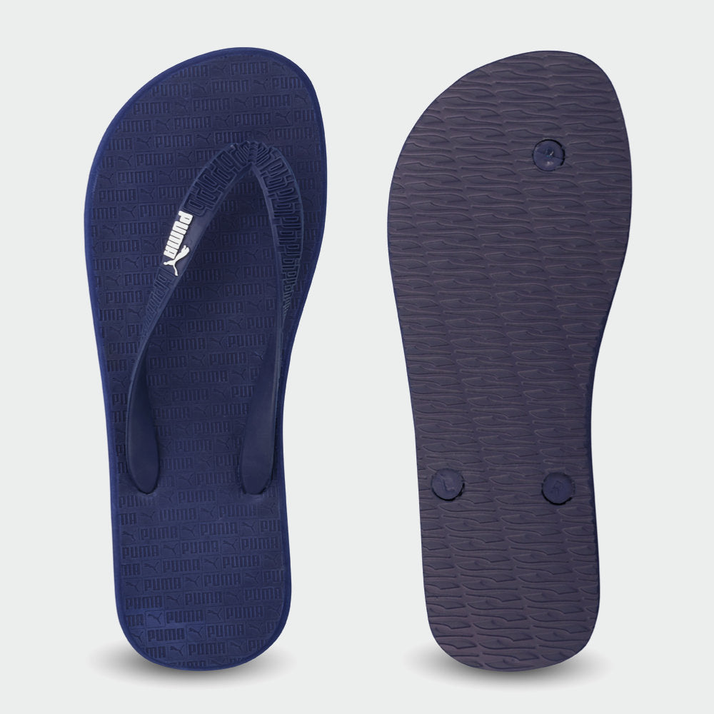Puma Mens Round Flip Embossed Blue