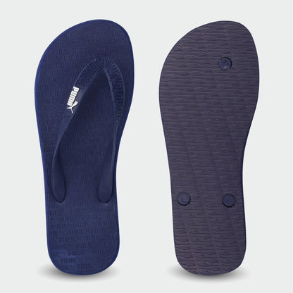 Puma Mens Round Flip Embossed Blue