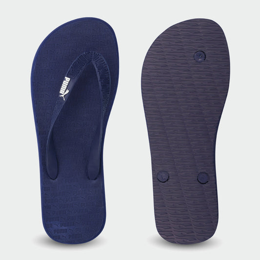 Puma Mens Round Flip Embossed Blue