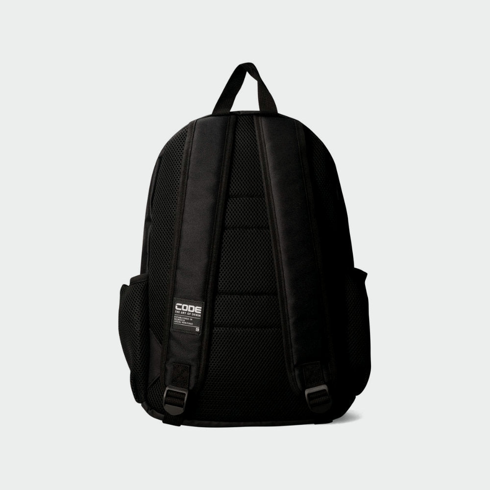 Code Applique Backpack Black