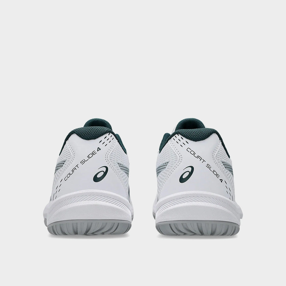 Asics Mens Court Slide 4 Sport Shoes White