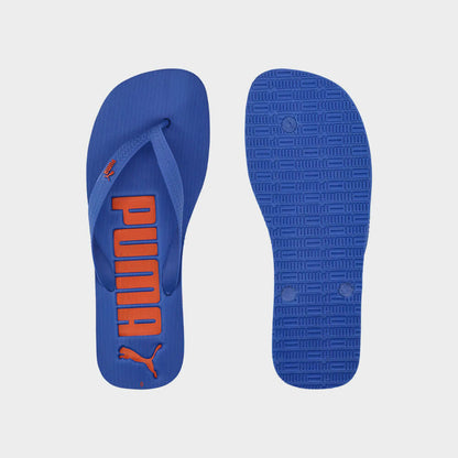 Puma Boys Essential Flip II Thong Sandals Blue