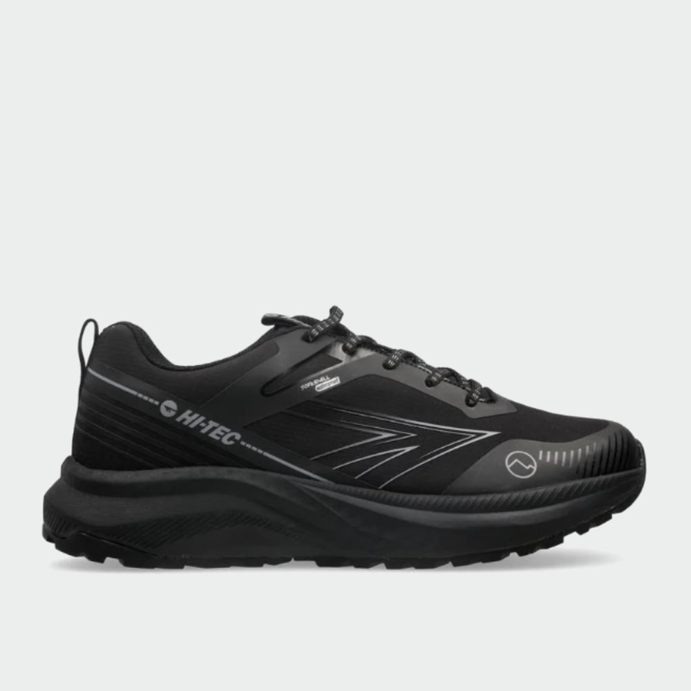 Hi-Tec Mens Monarch Low WP Outdoor Shoes Black