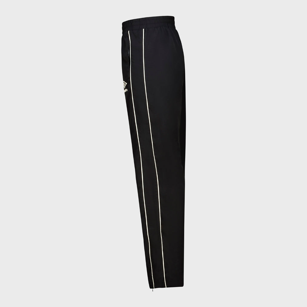 Umbro Mens Piping Trackpants Black
