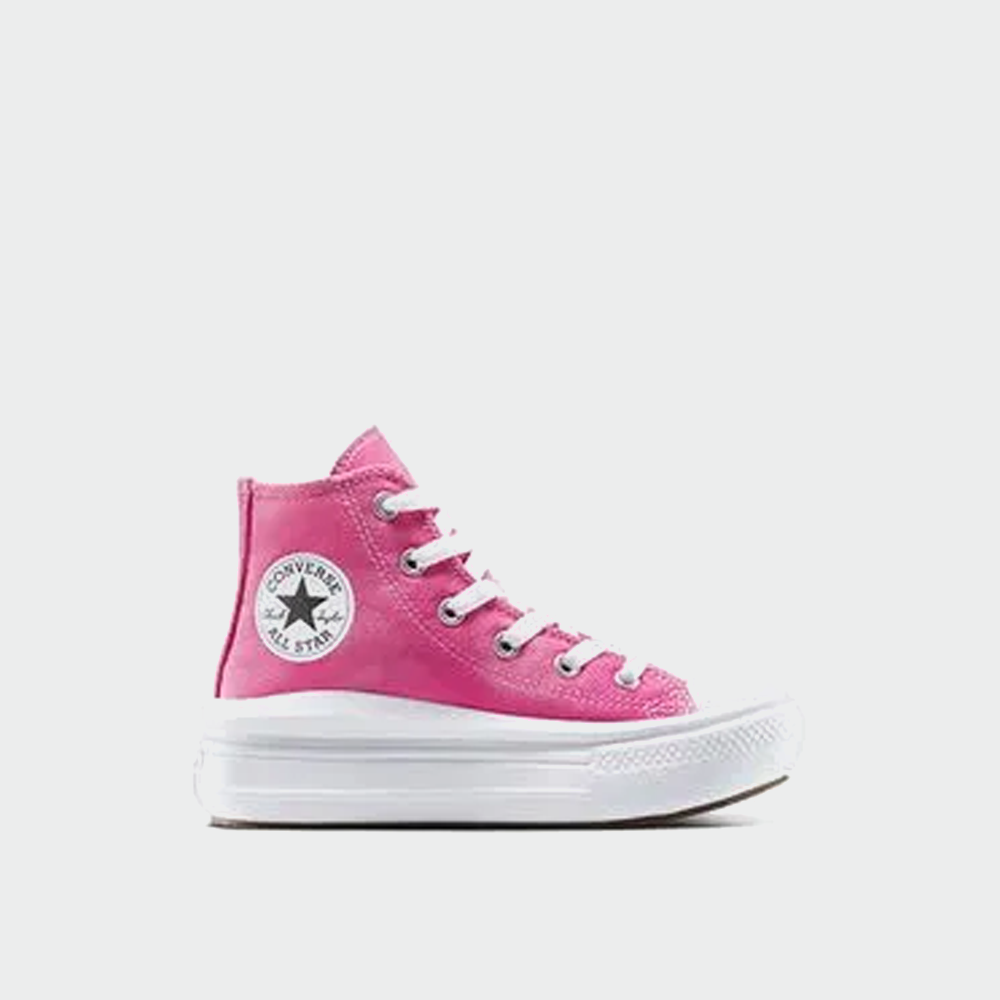 Converse Kids All Star Move Platform Sneakers Pink