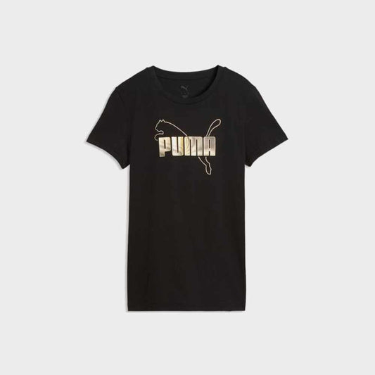 Puma Womens Essential Logo Lab Tee Black