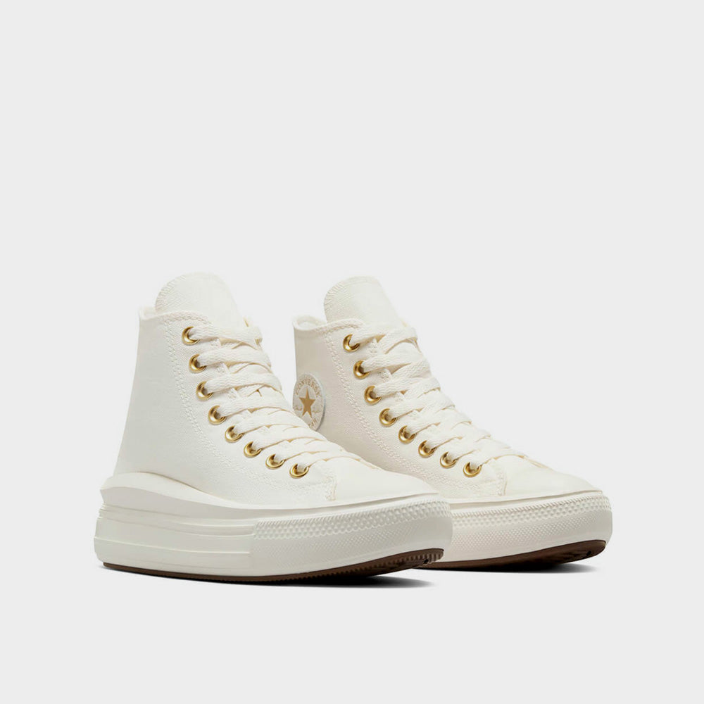 Converse Youth All Star Move Tonal Sneakers White