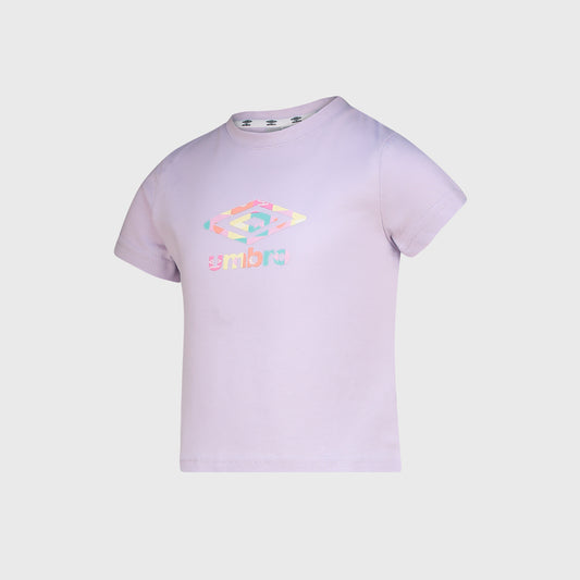 Umbro Kids Mila Logo Tee Purple
