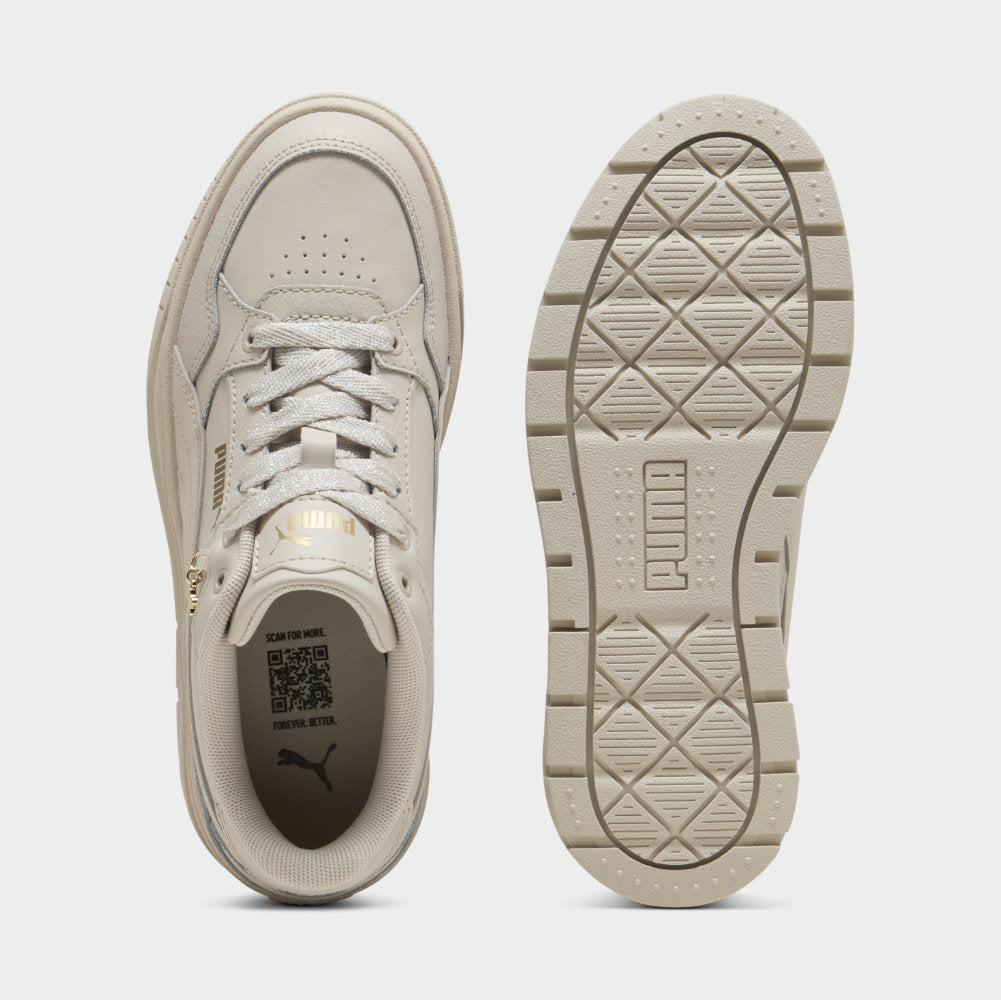 Puma Womens Karmen II Idol Charm Sneakers Beige