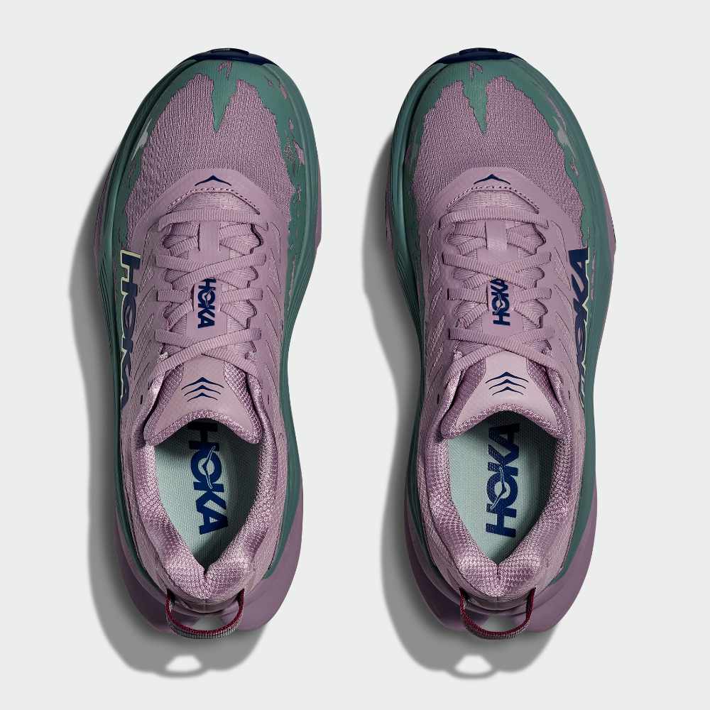 Hoka Womens Torrent 4 Trail Running Shoes Pink