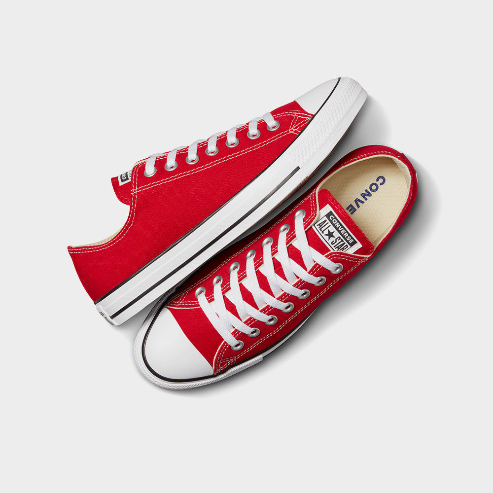 Converse Youth All Star Seasonal Low Top Sneakers Red