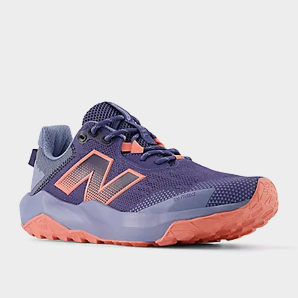 New Balance Womens Dynasoft Nitrel V6 Trail Running Shoes Blue