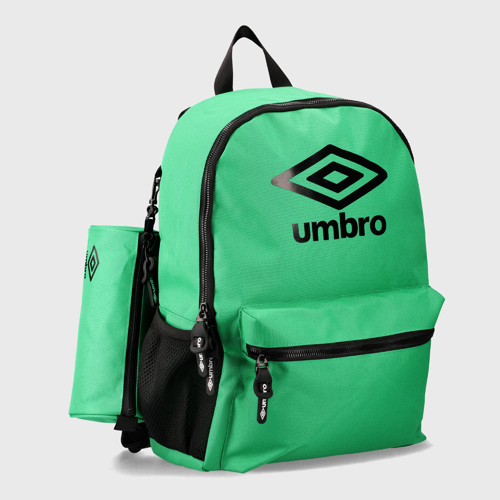 Umbro Unisex Back To School Backpack Set Green