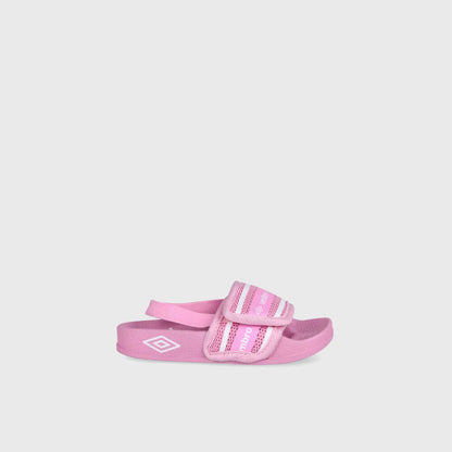 Umbro Girls Tech Slides Pink