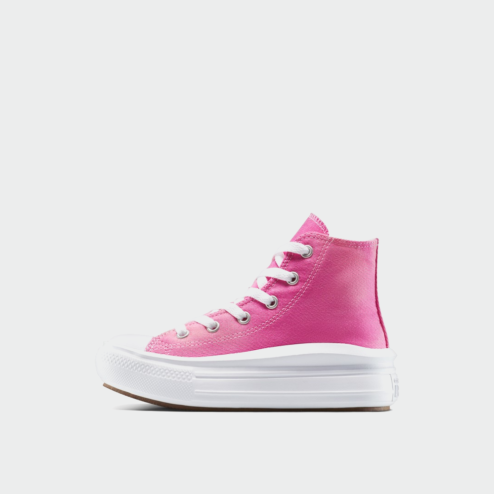 Converse Kids All Star Move Platform Sneakers Pink