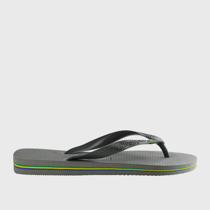 Havaianas Brazil Thong Sandals Grey