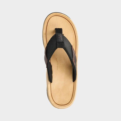 Hi-Tec Mens Atlas Husk Leather Sandals Black