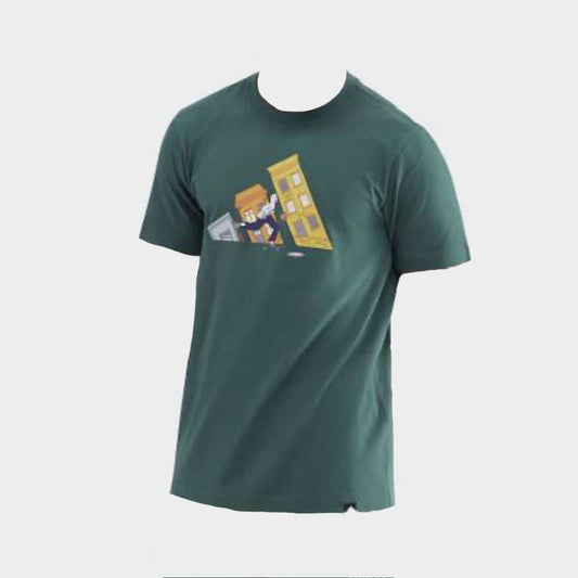 ADIDAS MENS Skate Tee GREEN