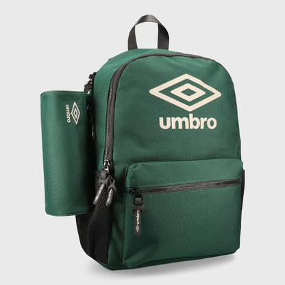 Umbro Back to School Back Pack Set Green