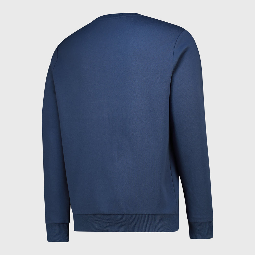 Umbro Mens Driven Crew Top Blue