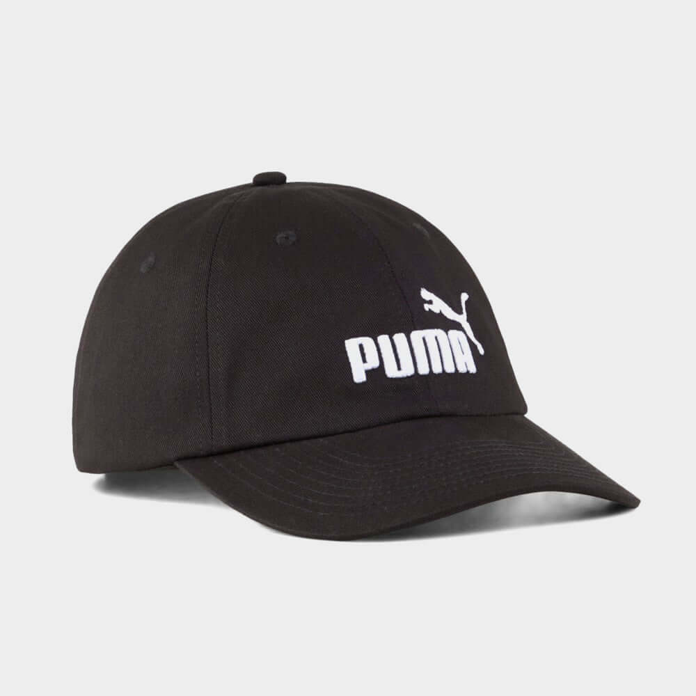 Puma Unisex Essential Logo Baseball Cap Black