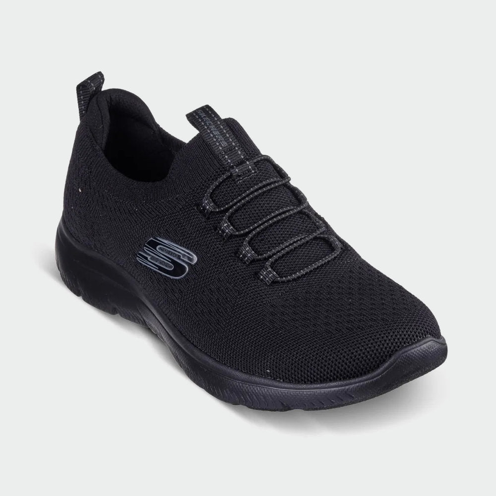 Skechers Womens Summits Sneakers Black