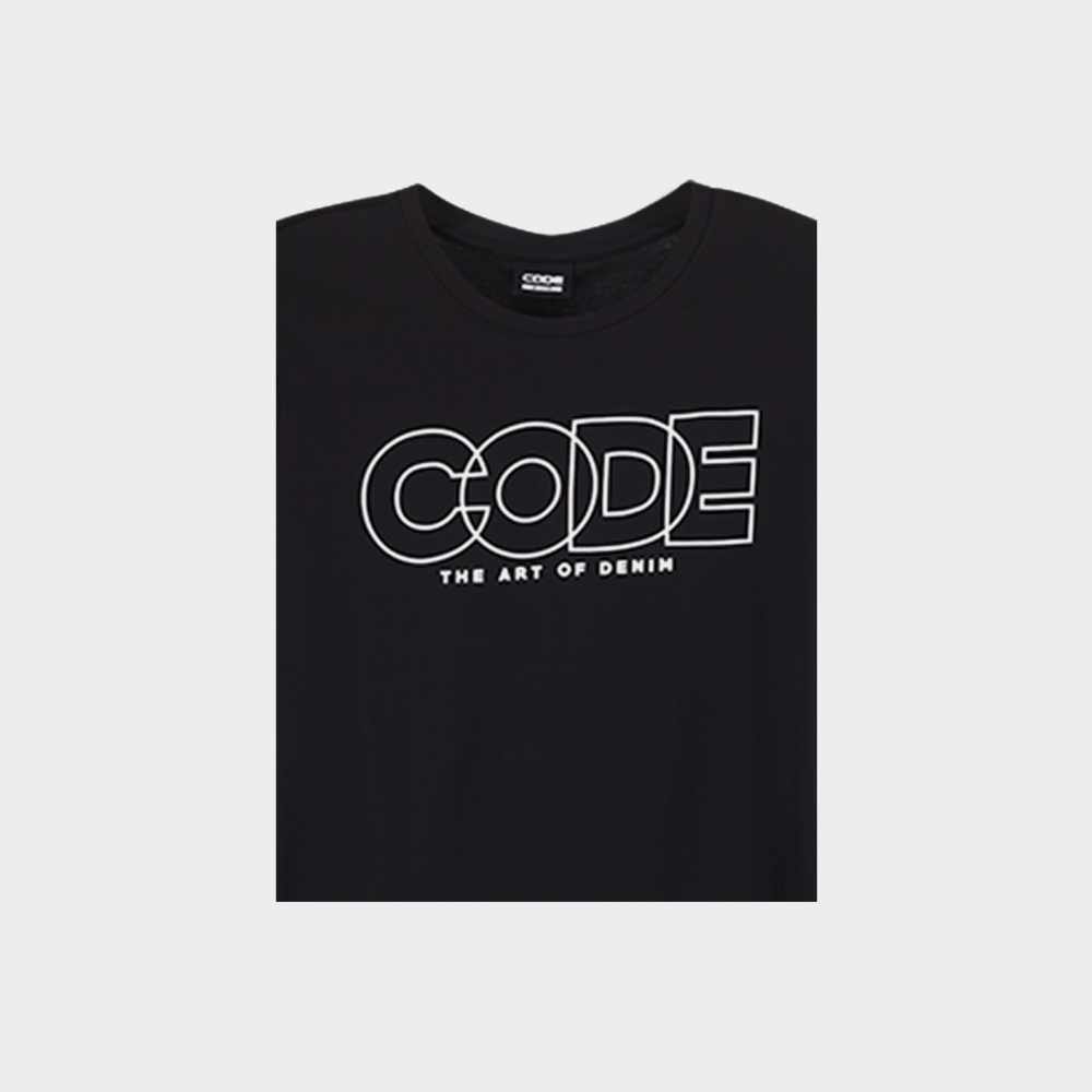 Code Mens Art Graphic Tee Black
