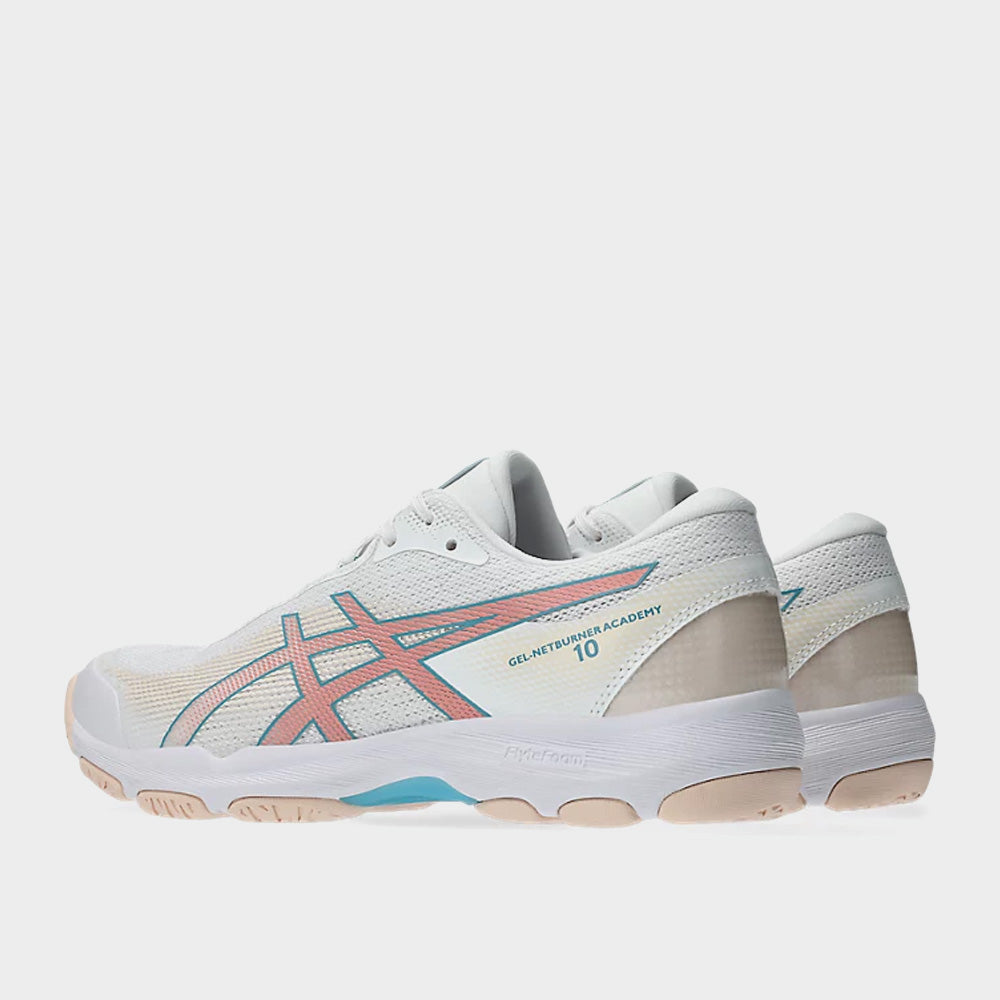 Asics Womens Netburner Academy Netball Shoes White