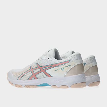 ASICS WOMENS Netburner Academy Netball Shoes WHITE