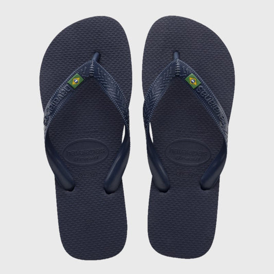 Havaianas Unisex Brazil Thong Sandals Navy